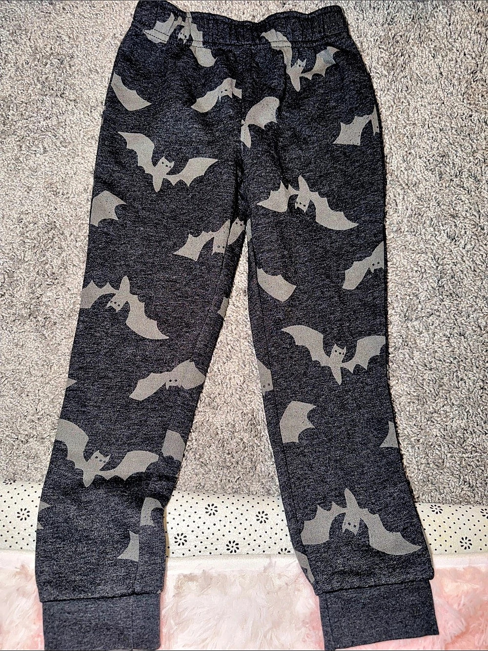 Cat & Jack Kids Bat Print Jogger Pants NWT